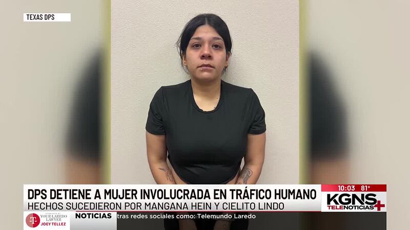DPS detiene nuevamente a mujer involucrada en tráfico de personas