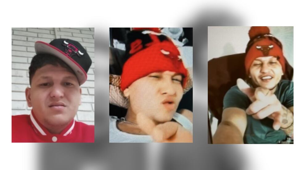 Photos of Diego Ibarra wearing clothes allegedly associated with the Venezuelan gang Tren de...