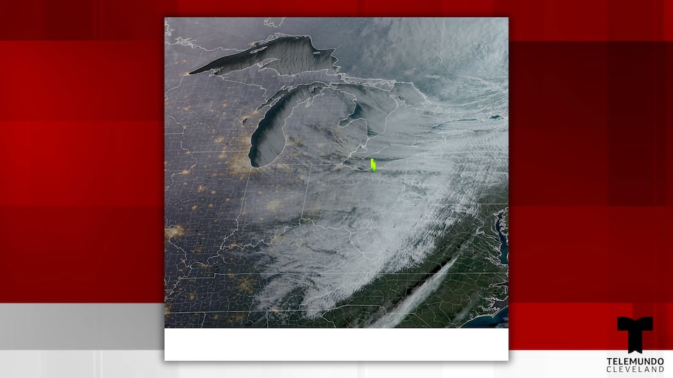 Decenas de miles de personas escucharon y sintieron una explosión en todo el noreste de Ohio y...