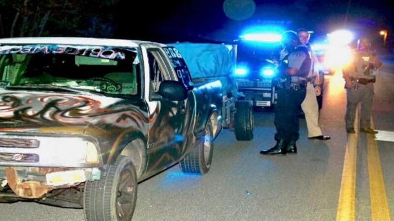 El conductor de la camioneta tenía la licencia de conducir suspendida