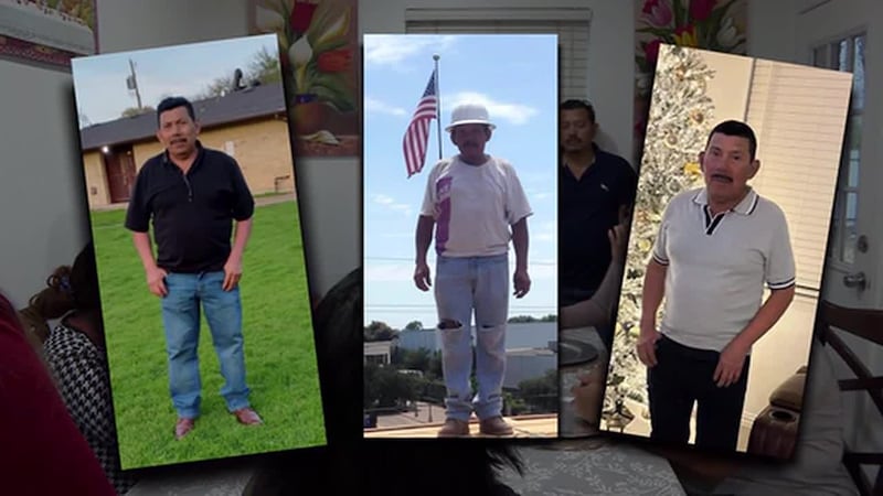 Logró obtener la visa y viajó para las fiestas decembrinas a ver su esposo y a sus 13 hijos....